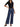 HYRA BUTTONED VENT CROPPED JEANS