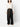 WOOL DRIL WIDE LEG BELTED CARGO TROUSERS