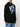 THUNDER ARROW CHUNKY-KNIT HOODIE BLK PEA